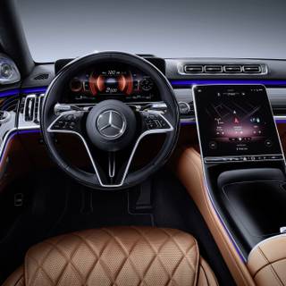 Mercedes Benz interior wallpaper