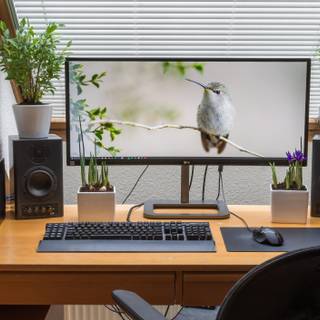 Work space wallpaper