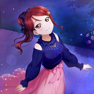 Anime glow wallpaper