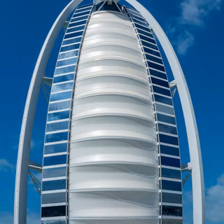 Hotel building wallpaper