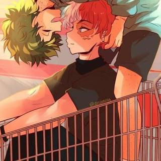 MHA Tododeku wallpaper