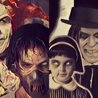 Horror night Halloween wallpaper