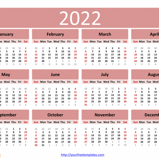 2022 calendar HD wallpaper