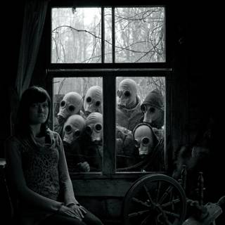 Scary room wallpaper