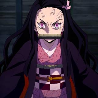 Mad Nezuko wallpaper