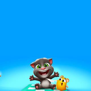 My Talking Tom 2 wallpaper