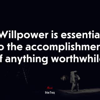 Willpower wallpaper