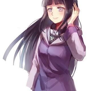 Hinata Hyuga HD Android wallpaper