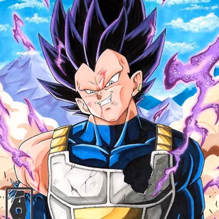 Vegeta Ultra Ego wallpaper