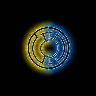 Yellow Lantern logo desktop wallpaper
