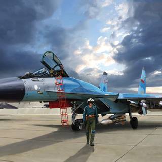 Sukhoi Su 35 wallpaper