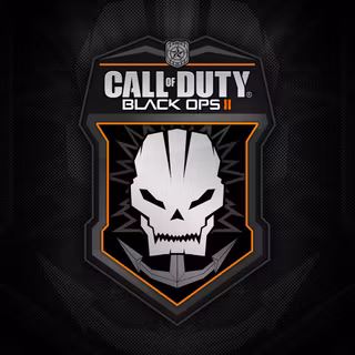 Call of Duty Black Ops logo wallpaper