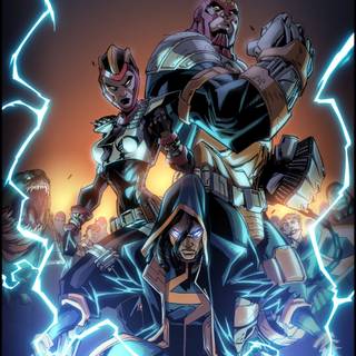 Virgil Hawkins/Static DC Comics wallpaper