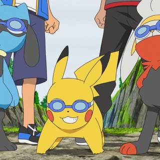 Pokémon Cinderace desktop wallpaper