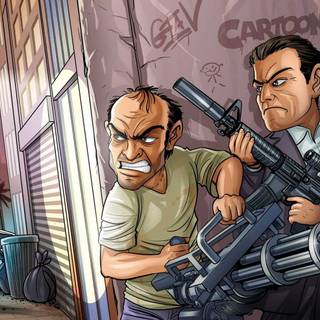 GTA V aesthetic wallpaper