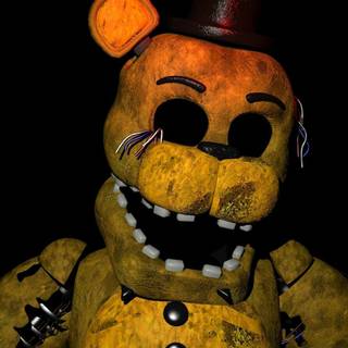 Withered Golden Freddy wallpaper