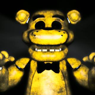 Withered Golden Freddy wallpaper