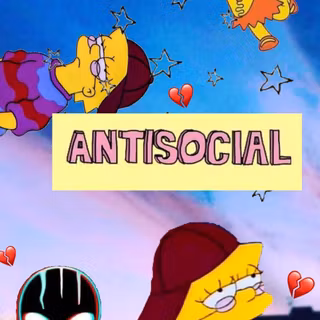 Aesthetic Anti Social wallpaper