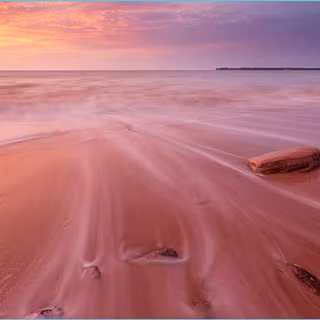 Pink sand wallpaper