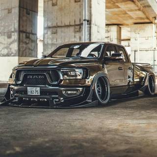 Slammed trucks wallpaper