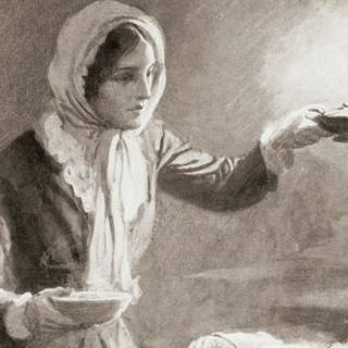 Florence Nightingale Mother of Nursing wallpaper