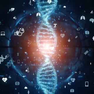 Cyber-genetic enhancements wallpaper