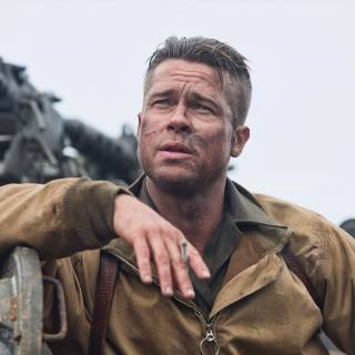 Fury Brad Pitt wallpaper
