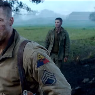 Fury Brad Pitt wallpaper