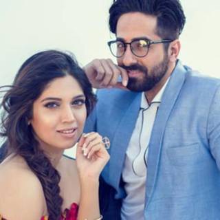 Ayushmann Khurrana and Bhumi Pednekar wallpaper