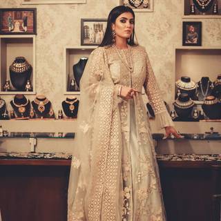 Glitter dresses wallpaper