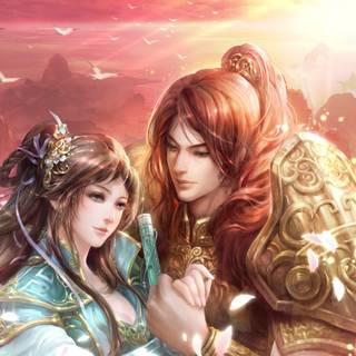 Chinese fantasy wallpaper