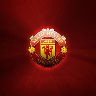 Manchester United flag wallpaper