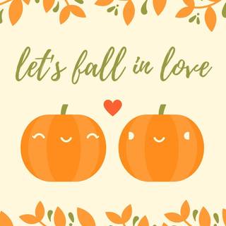 Cute autumn desktop wallpaper
