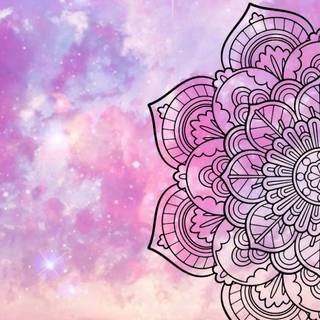 Christmas mandalas wallpaper