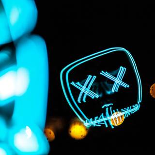 Ghost blue dark wallpaper