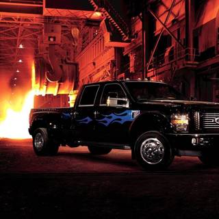 Lifted Ford trucks wallpaper