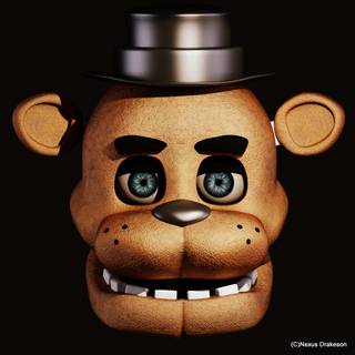 FNAF head wallpaper