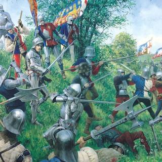 Medieval battle wallpaper