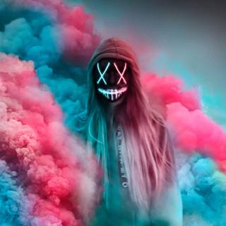 4k neon iPhone wallpaper