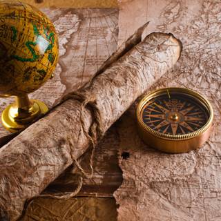 Manuscript wallpaper