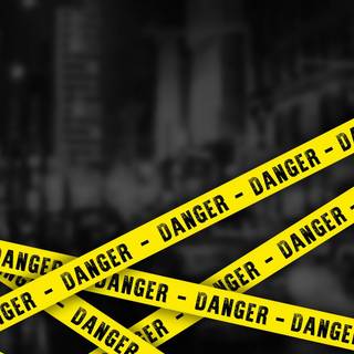 Caution Android wallpaper