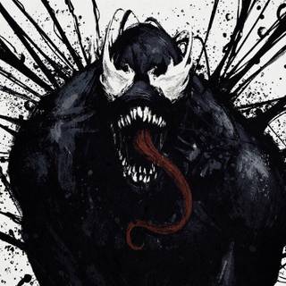 Scary Venom wallpaper