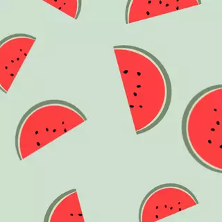 Cute watermelon wallpaper
