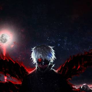 iPhone black anime wallpaper