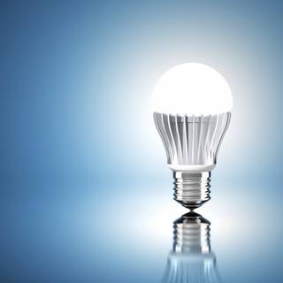 Led bulb wallpaper
