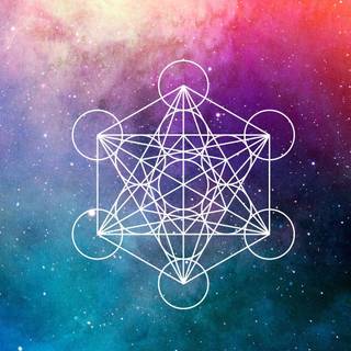 Metatron's cube wallpaper