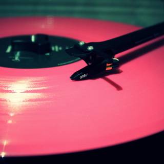 Vinyl record wallpaper