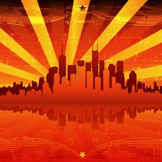 Red vector wallpaper