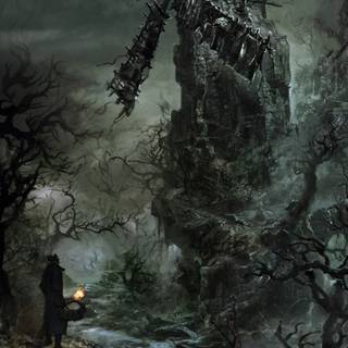 Bloodborne iPhone wallpaper