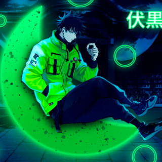 Cool green anime wallpaper